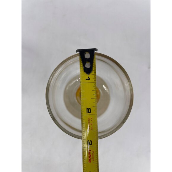 Handcrafted Stemmed Glass Goblets Ceramic Base & Colorful Design 2-Piece Set - Picture 9 of 9